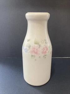 Pfaltzgraff Tea Rose Milk Bottle 515868 - Picture 1 of 4