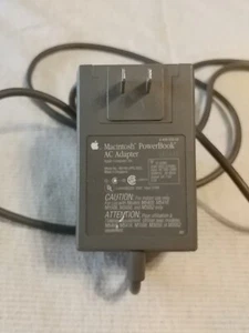 Vintage Apple Macintosh PowerBook AC Adapter M5140 (APS-20U)  - Picture 1 of 4