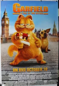 Garfield A Tail of Two Kitties DVD release 2006 Poster 27"X40" NOS (b978) - Picture 1 of 2