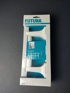 Futura Toilet Paper Holder White Finish Franklin Brass Company D2408W Blanc NIB - Picture 1 of 3