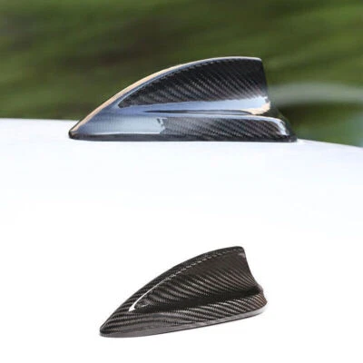 Para BMW M3 M4 2015-2020 Fibra de Carbono Seca Coche Techo Aleta de Tiburón Antena Borde Aéreo Foto 1 de 4
