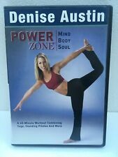 Denise Austin - Power Zone: Mind Body Soul-DVD-FITNESS-FREE SHIP IN CANADA