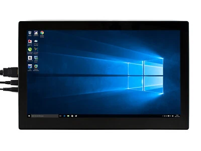 Waveshare 1920x1080 13.3" Touch Screen Display HDMI/USB/VGA for Raspberry Pi - Image 1 of 4