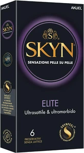 Skyn Elite Preservativi Ultramorbidi E Ultrasottili Senza Lattice, 6 Pezzi - Foto 1 di 4