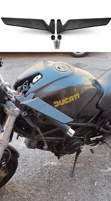 ✅ SPECCHIETTI ALA A LAMA GIREVOLE VENTO PER DUCATI MONSTER 600 620 750 900 800