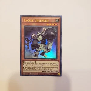 Tackle Crusader 1st Edition Holo Holographic Yugioh Card TCG Game - Picture 1 of 2