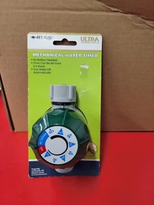 RUGG Mechanical WATER Timer  No Battery Needed Turn Off Water Autom. WTM108 - Picture 1 of 1
