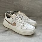 Nike Air Force 1 Womens UK Size 4.5 White Trainers AV5047-101 Shoes Leather AF1