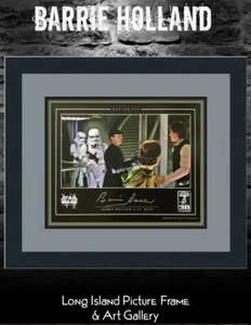 Star Wars VI Barrie Holland Teniente Renz Firmado Oficial Pix Enmarcado Personalizado - Imagen 1 de 5