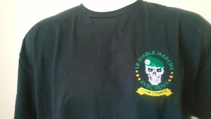 FRENCH ARMY FRENCH FOREIGN LEGION LE DIABLE MARCHE AVEC NOUS T-SHIRT - Picture 1 of 9