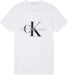 Calvin Klein Jeans Herren T-Shirt Weiß Gr.M Neu - Bild 1 von 2