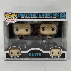 Trajes Funko Pop: Figura Harvey Specter y Michael 'Mike' Ross Paquete de 2 - Imagen 1 de 6