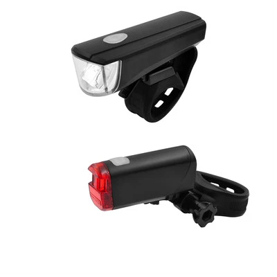 Fahrradbeleuchtung FISCHER Batterie LED-Beleuchtungs-Set 20 Lux Fahrradlicht - Bild 1 von 4