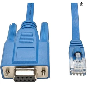 TRIPP LITE RJ45 to DB9F Cisco Serial Console Port Rollover Cable (P430-006),Blue - Picture 1 of 1