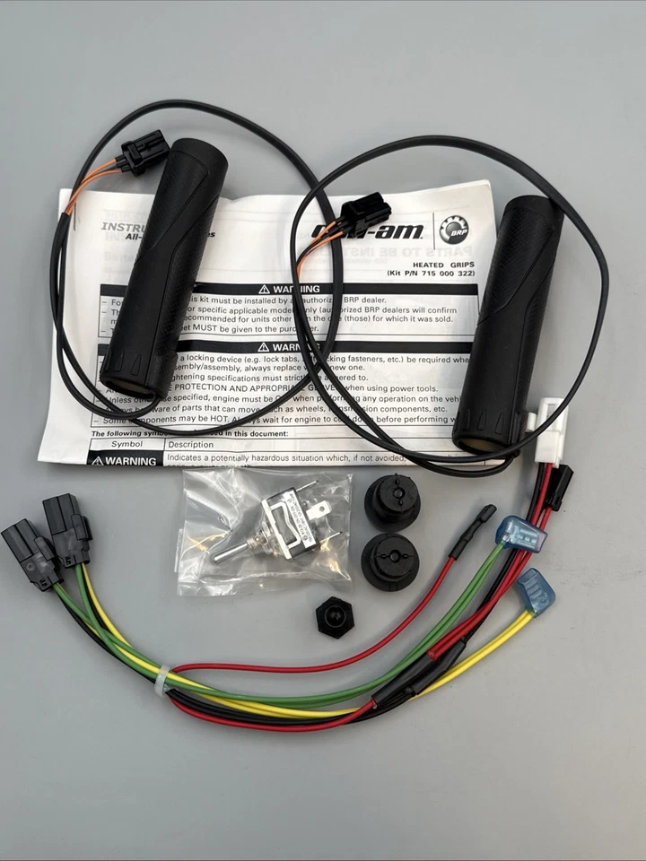 Can-Am Outlander Heizgriffe heated hand grip kit 715000322 Original XX23456 - Bild 1 von 4