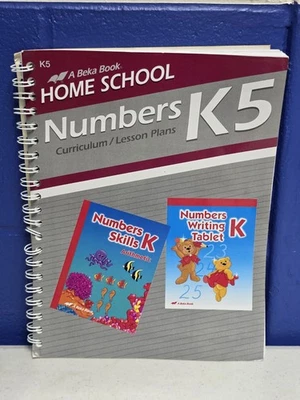 Abeka Homeschool K5 Phonics Reading Writing Numbers Curriculum Lesson Plans - Image 1 of 4
