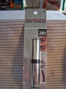 Loreal Infallible Brows Brow Lamination, 0.0 Gel Transparent New - Picture 1 of 2