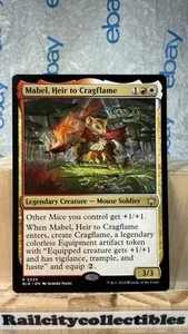 Mabel, Heir to Cragflame R MTG Bloomburrow M/NM, English - Picture 1 of 6