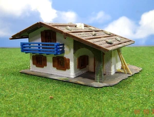 FALLER H0 B-296 "Berghaus" Alpenhaus, fertig gebaut | B106b - Bild 1 von 5