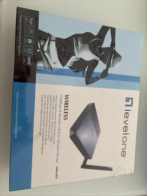 levelone Wireless 150Mbps N Wireless ADSL2+ Modem Router - Bild 1 von 4
