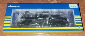 Athearn Ready To Roll HO Scale Santa Fe 2-6-0 #503 DC/DCC +Sound Ready - Picture 1 of 2