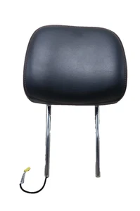 17 Jeep Grand Cherokee Trail Hawk Front Headrest Seat OEM Black Leather Red Trim - Bild 1 von 15