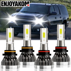 Car LED Headlights Bulb High Low Beam For Chevrolet Suburban 2500 2000-2006 - Picture 1 of 11