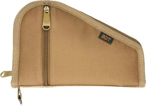 Bulldog Deluxe Pistol Case With Pocket And Sleeve 12" x 6" Tan Finish - BDT620T - Picture 1 of 1