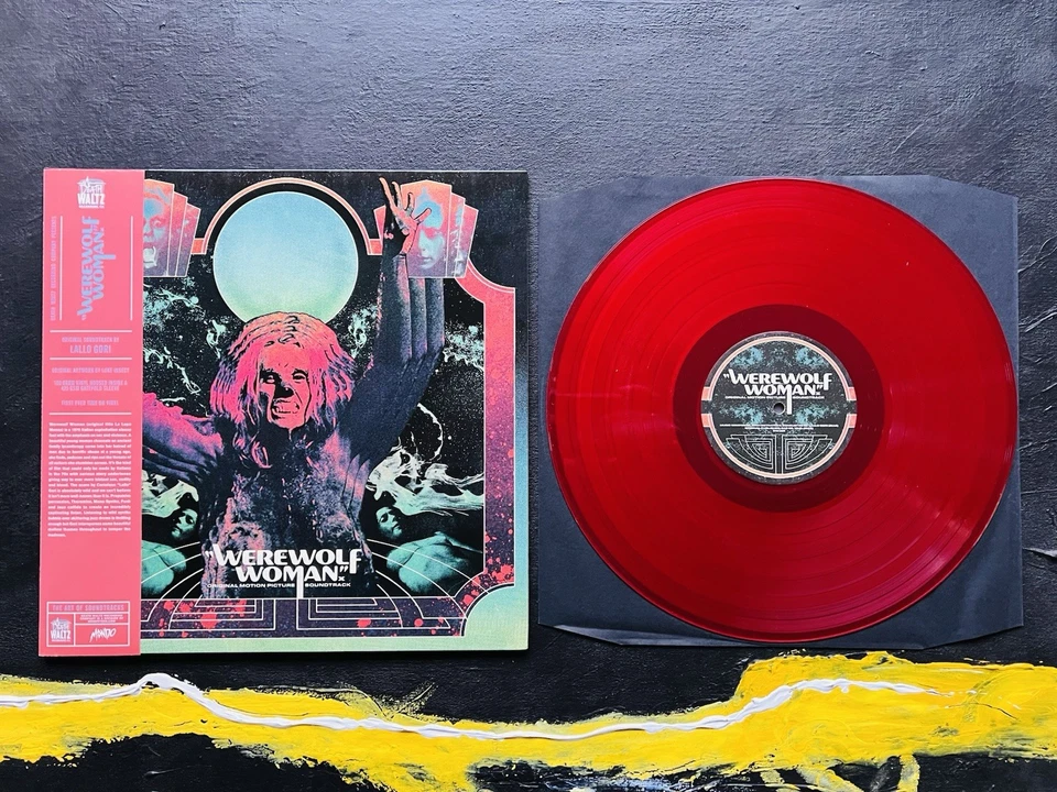 WEREWOLF WOMAN - SOUNDTRACK - LALLO GORI - [Red Vinyl] Death Waltz Records NM+++ - Image 1 of 1