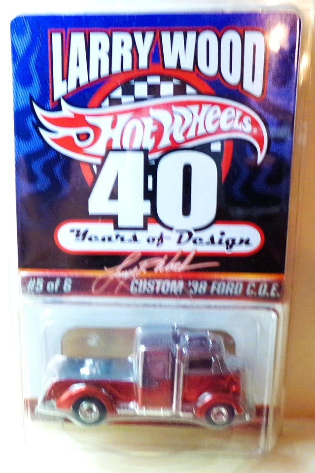 Hot Wheels 2009 Larry Wood 40 Years of Design Custom '38 Ford C.O.E. - Image 1 of 1