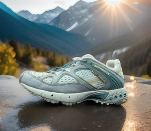 Merrell "Overdrive Sky Blue" Damengröße 9 (Vibram) - Bild 1 von 5