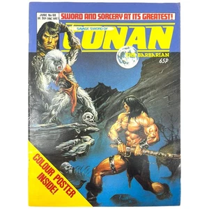 Savage Sword of Conan - Marvel Comic Nr.648 - 1982 Vintage INKgrafix Toys A164 - Picture 1 of 5