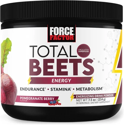 Total Beets Energy Drink Mix, Superfood Beet Root Powder with Nitrates - Image 1 of 4