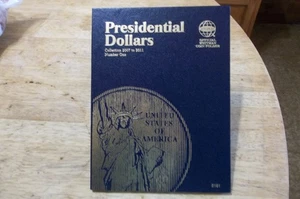 Whitman Coin Folder Presidential Dollars Volume 1 (2007-2011) 2181 FREE SHIP! - Picture 1 of 1