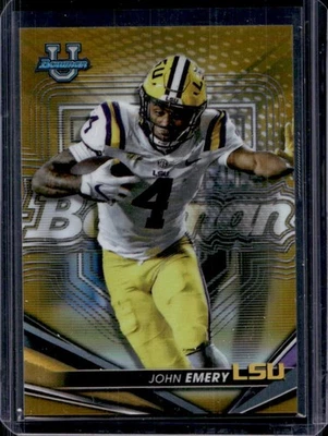 2022 Bowman's Best U John Emery Gold #27/50 Tigers - Image 1 of 2