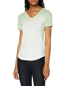 G-Star, Ladies T-Shirt, Tops, Slim, Mysid dip v t wm s\s, Green, M - Picture 1 of 5