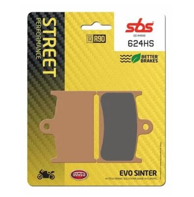 SBS 624HS Sintered Brake Pad For TRIUMPH	Daytona	600	2003 - 2004 — 第 1/2 张图片