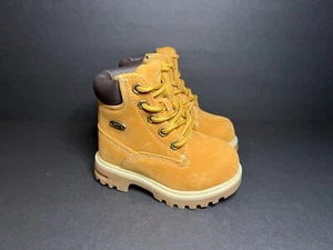 Lugz Temphk-747 Golden Wheat Empire Hi Top Waterproof Toddler Boots 5 - Picture 1 of 10