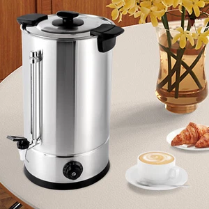 Electric 15L Catering Hot Water Boiler Commercial Coffee Tea Urn Stainless Steel - Picture 1 of 10