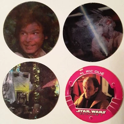 Star Wars Pogs/Milkcaps, 97/98, Doritos & Taco Bell/KFC/PizzaHut, 3,2 vistas lenticular Foto 1 de 4