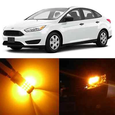 Luz de señal de giro Allá Lighting T25 bombilla LED ámbar para 00~11 Ford Focus Freestar Foto 1 de 4