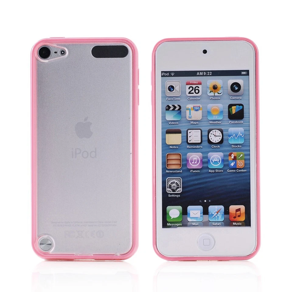 For Apple iPod Touch 5th 6th 7th Clear Frost TPU Slim Case Cover Protector - Image 1 of 1