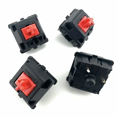 Cherry MX Red Silent Mute Switch Mechanical Keyboard Replacement (4 Pieces) - Image 1 of 2