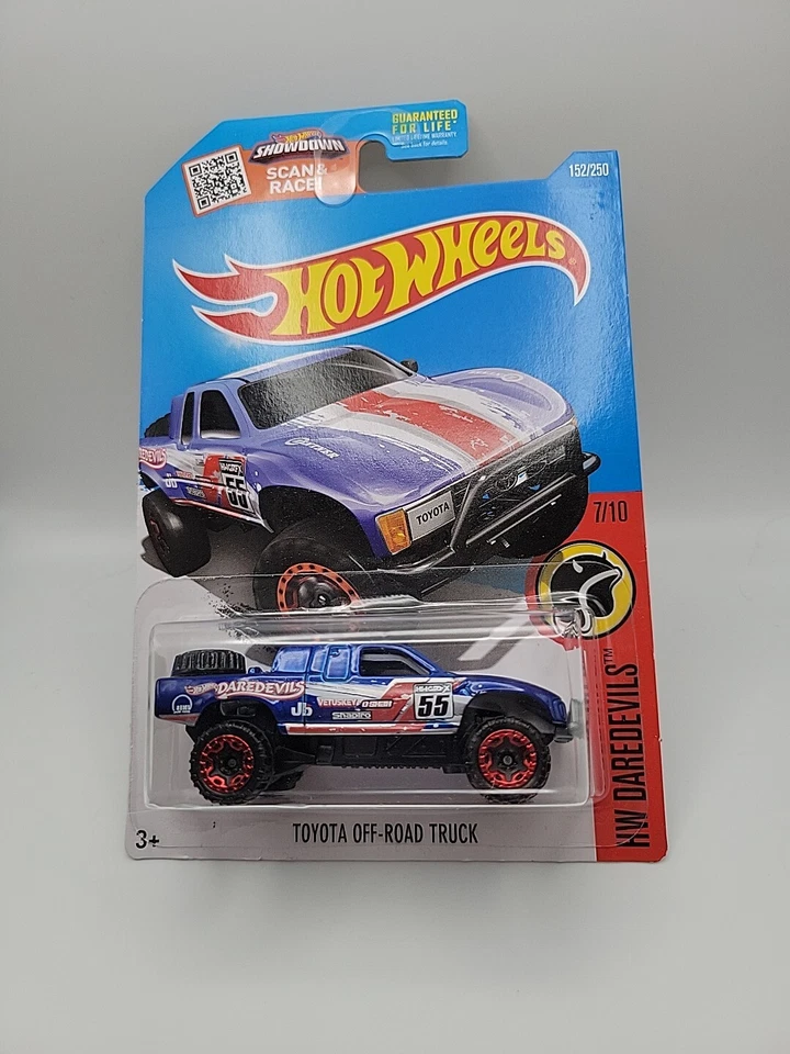 Hot Wheels for 2016 Street Beasts Series #208 Shark Bite Blue W/ 5sps