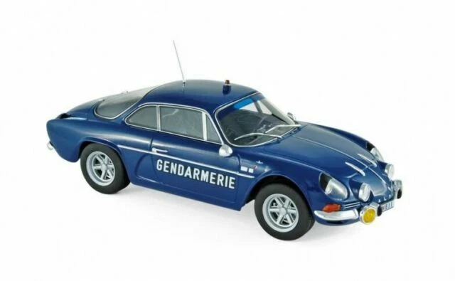 NOREV Renault Alpine A110 1600S Gendarmerie 1971 1/18 Voiture