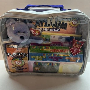 TY Beanie Babies 1999 membresía platino kit oficial del club Clubby Bear - Imagen 1 de 5