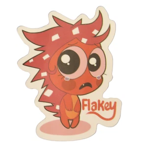 Flakey Crying Tears Sad Happy Tree Friends Sticker - Picture 1 of 2