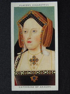 No.22 CATHERINE OF ARAGON - Kings & Queens of England by John Players 1935 - Picture 1 of 1