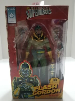 Figura The Original Superheroes Flash Gordon: #03 MING THE MERCILESS 7" (2021) Foto 1 de 4