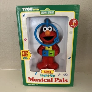Vintage Fisher Price Sesame Street Elmo Musical Pal Light Up 1997 new open box - Picture 1 of 6
